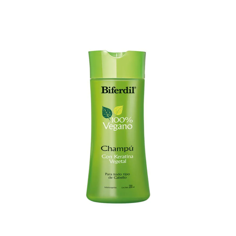 Biferdil Champú 100% Vegano con Keratina Vegatal 200ml