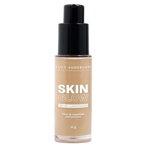 Lucy Anderson Skin Glow Color N° 02 Beige Vainilla 18hs de Luminosidad 35g