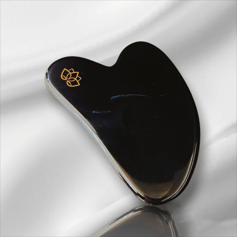 Flor Gao-Gua Sha de Obsidiana