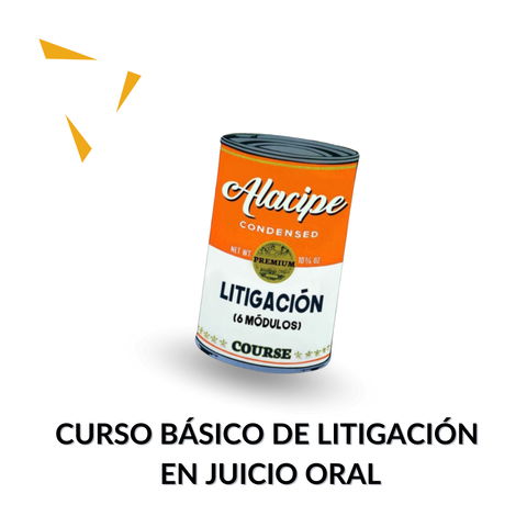 CURSO BÁSICO DE LITIGACIÓN EN JUICIO ORAL