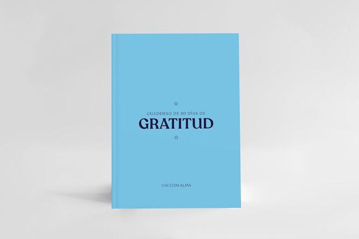 Cuaderno de gratitud, tomo celeste