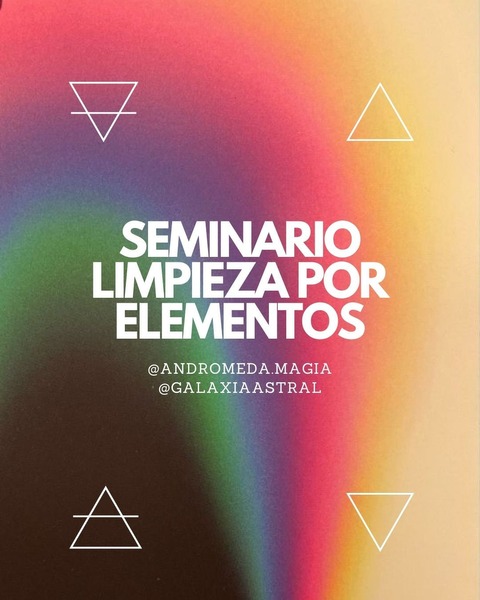 Seminario Limpiezas Energéticas
