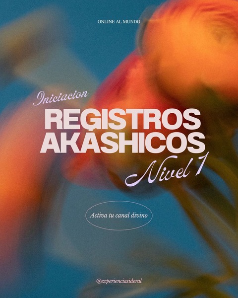 Iniciación en Registros Akashicos Nivel 1