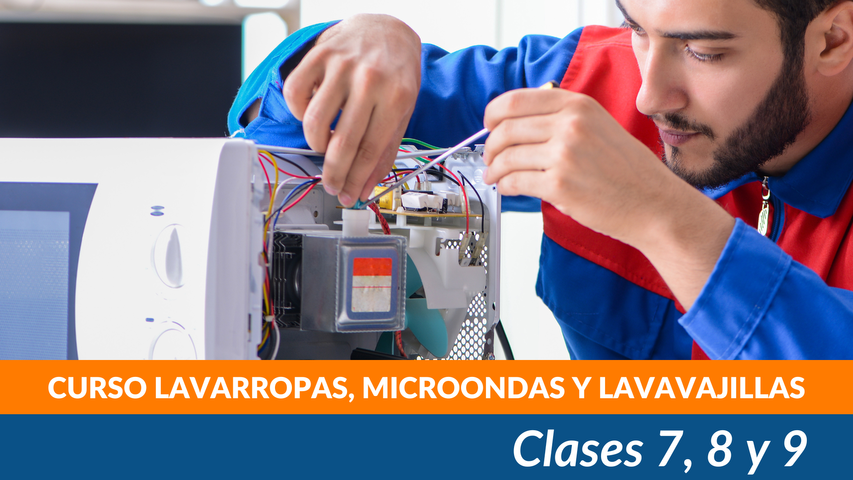 MÓDULO LAVASECARROPAS, MICROONDAS Y LAVAVAJILLAS - CLASE 7, 8 y 9