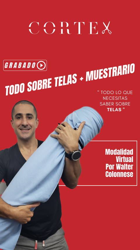 Curso Online Grabado: Todo Sobre Telas + Muestrario Con 60 Variedades