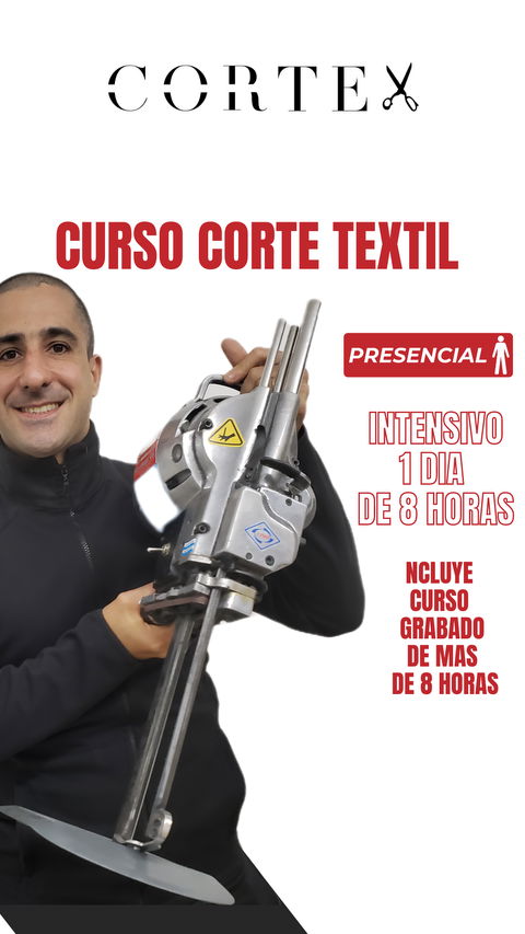 Curso Presencial INTENSIVO: Corte Textil 