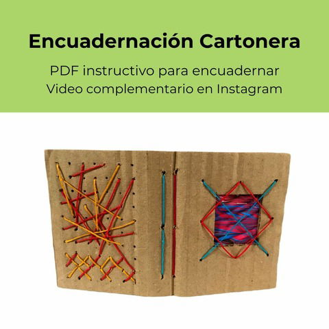 Encuadernación Cartonera