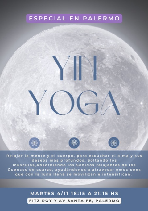 4/11 YIN YOGA + MEDITACIÓN + BREATHWORK + MASAJE SONORO