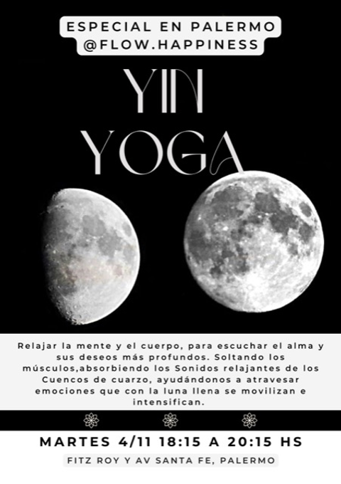 4/11 YIN YOGA + MEDITACIÓN + BREATHWORK + MASAJE SONORO
