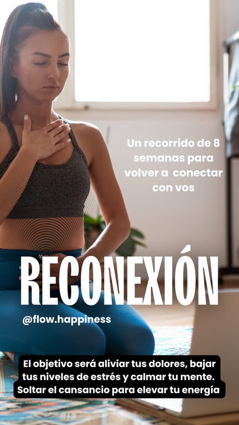 RECONEXION * Método Flow Happiness - un camino de 8 semanas para volver a conectar con vos
