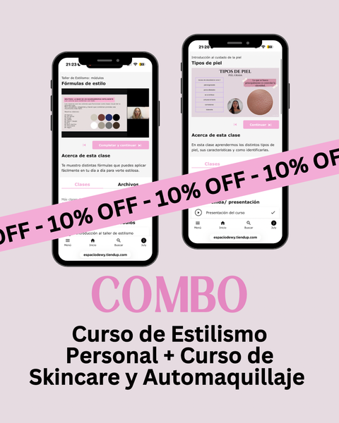 Cursos de Estilismo / Skincare y Automaquillaje
