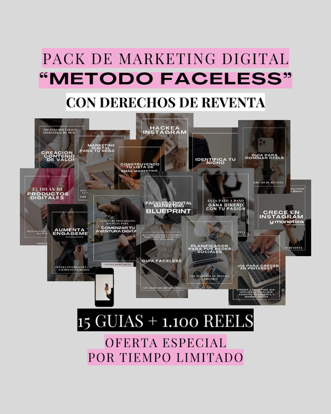 PACK Marketing Digital con Derechos de Reventa