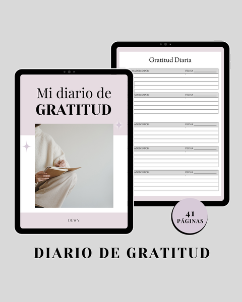 Diario de Gratitud