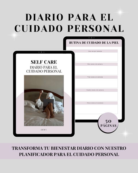 Diario para el cuidado personal 