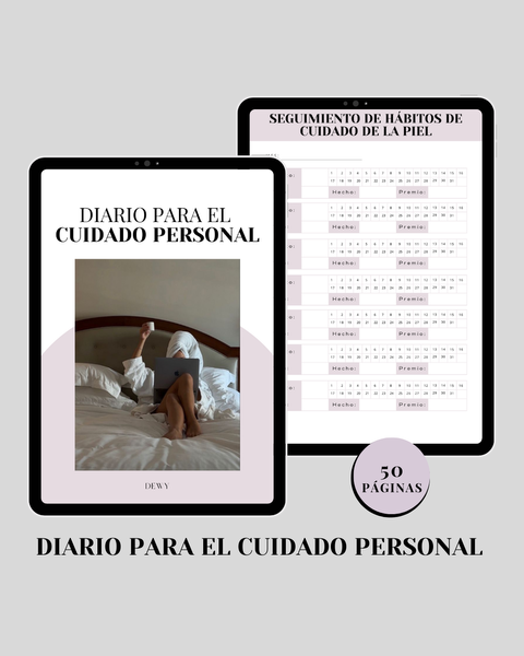 Diario para el cuidado personal 