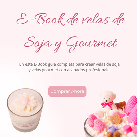 E-Book velas de soja y velas Gourmet