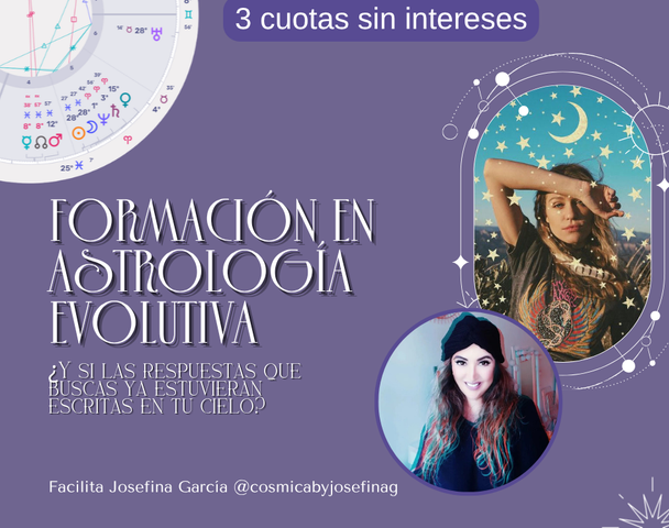 FORMACIÓN EN ASTROLOGÍA EVOLUTIVA