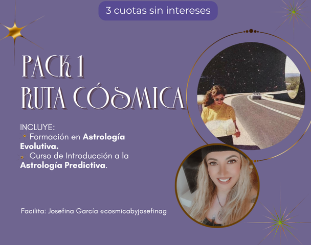 PACK DE CURSOS 1: RUTA CÓSMICA