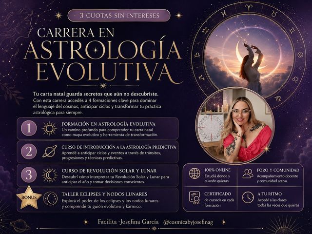 CARRERA EN ASTROLOGIA EVOLUTIVA