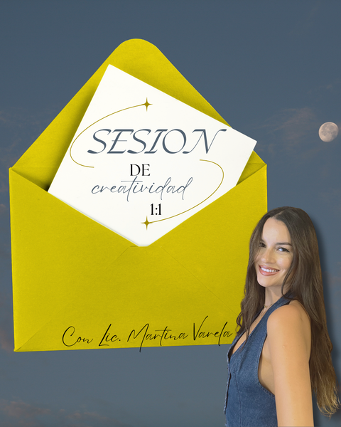 SESIÓN DE CREATIVIDAD 1:1