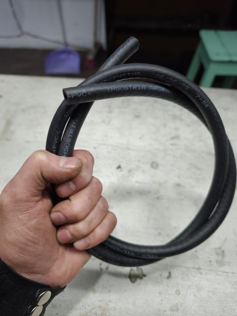 Manguera para soplete orca diametro int. 5mm x1,2mts