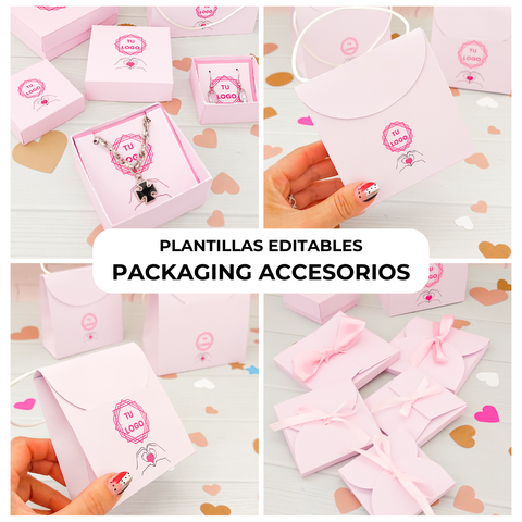 PACKAGING PARA ACCESORIOS KIT EDITABLE 