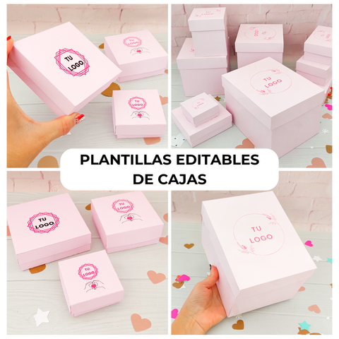 PACKAGING EDITABLE KIT DE CAJAS 