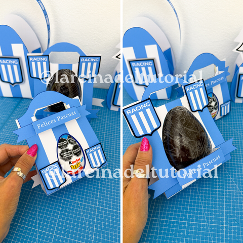 PACKAGING HUEVO DE PASCUAS RACING