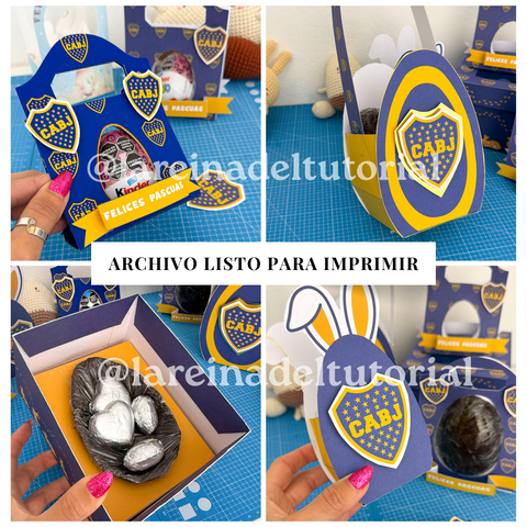 KIT PASCUAS AZUL Y ORO