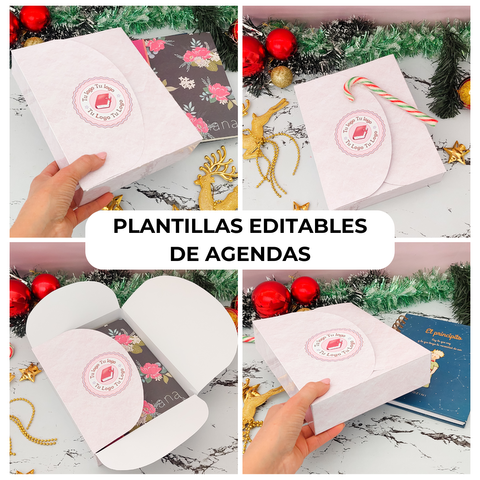 PACKAGING EDITABLE KIT PLANTILLAS AGENDAS