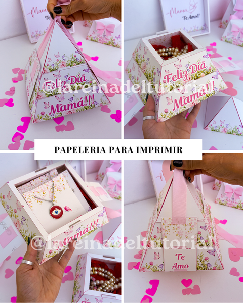 CAJA PIRAMIDE MAMA PEQUEÑA 