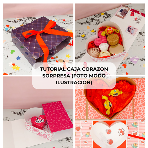 TUTORIAL CAJA CORAZON SOPRESA