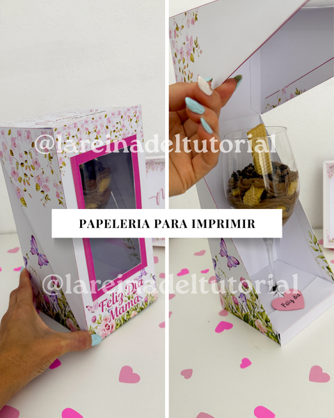 CAJA COPA FLORECER MAMÁ