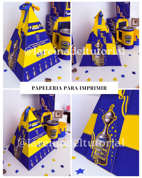 PIRÁMIDE BOCA LIBERTADORES