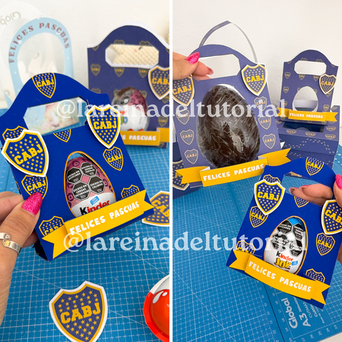 PACKAGING PORTA HUEVO PASCUAS BOCA