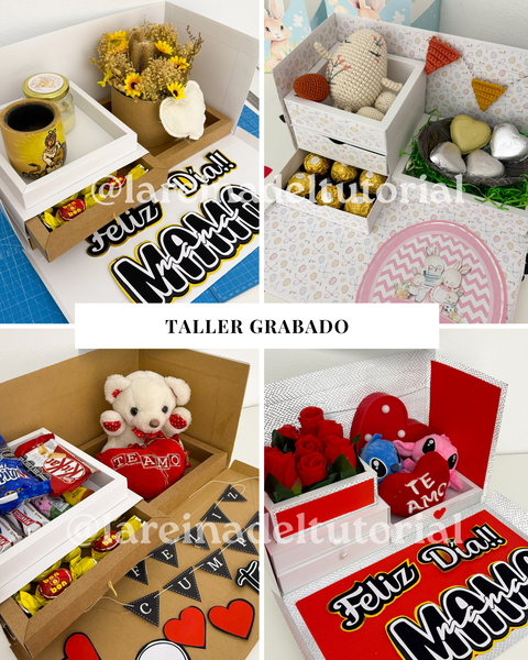 CAJA SORPRESA taller grabado