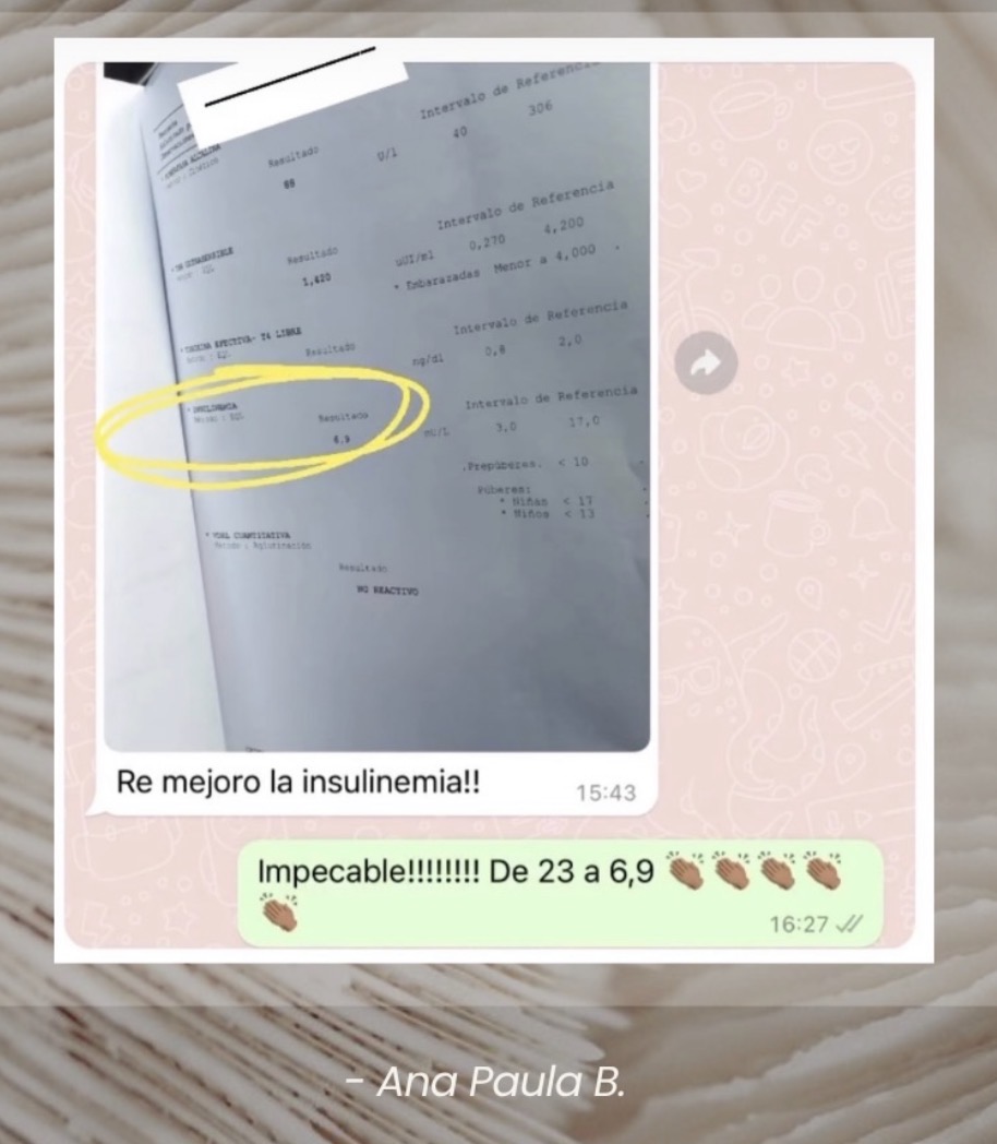 Testimonio de paciente