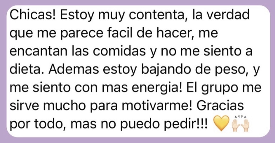 Testimonio de una mujer que probó Activa
