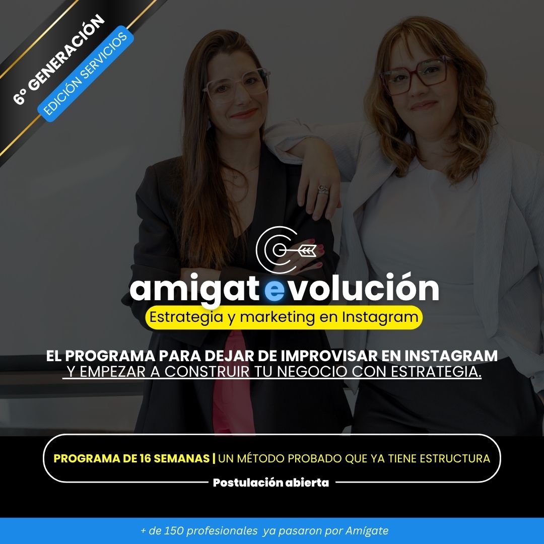 El programa para dejar de improvisar en Instagram y empezar a construir tu negocio con estrategia