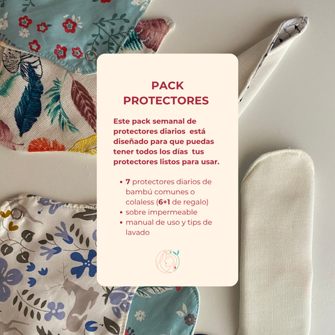 Pack Protectores diarios 6+1 de regalo