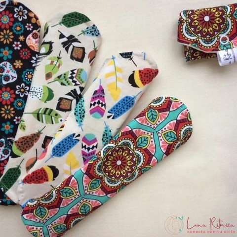 Toallitas para Sangrado Medio - Pack x 4
