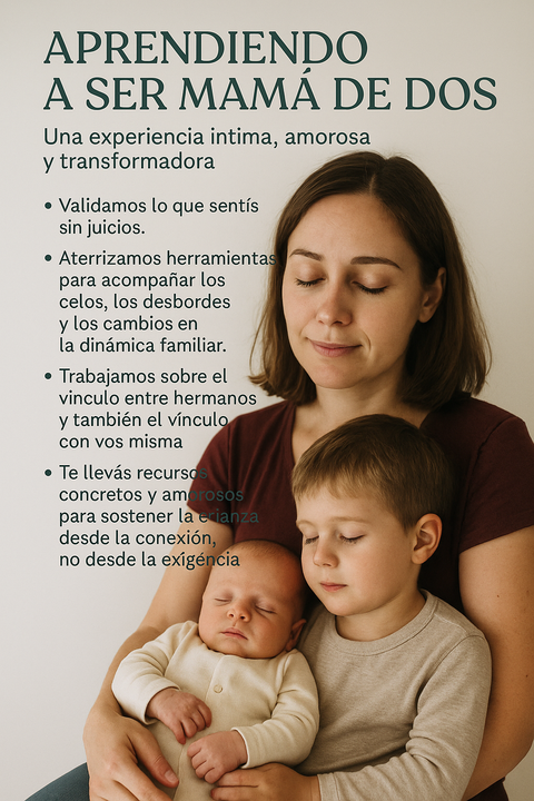 Aprendiendo a ser mamá de dos