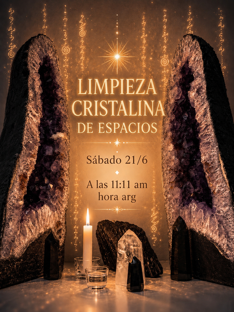 Limpieza cristalina de espacios 21/6/26
