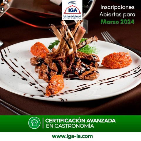 CERTIFICACIÓN AVANZADA EN GASTRONOMÍA 