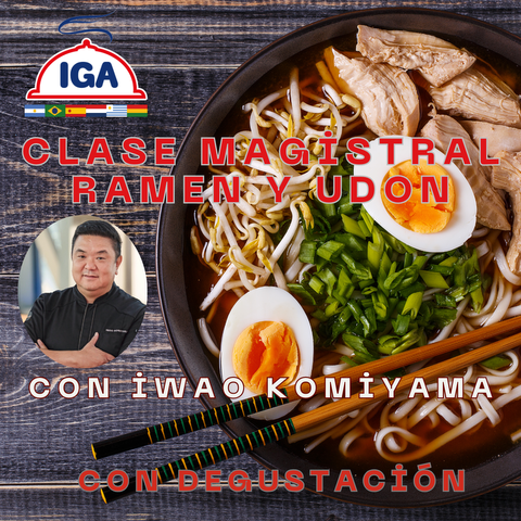 SEMINARIO MAGISTRAL RAMEN & PASTAS CON IWAO KOMIYAMA LOMAS DE ZAMORA