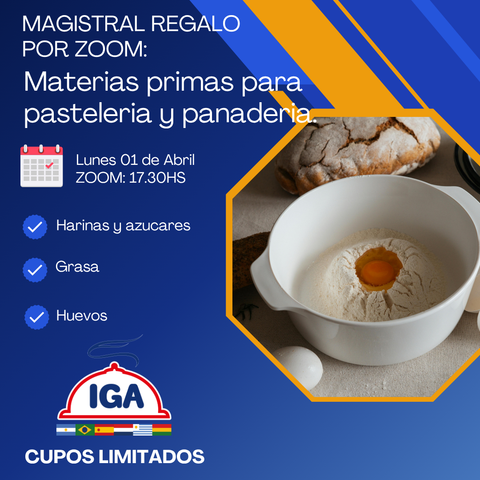 MAGISTRAL ON LINE: Materia prima para pastelería y panadería. 