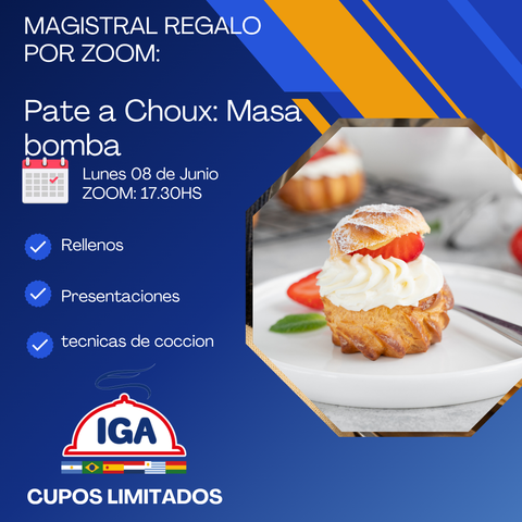 MAGISTRAL ON LINE: Pate a Choux-Masa Bomba.