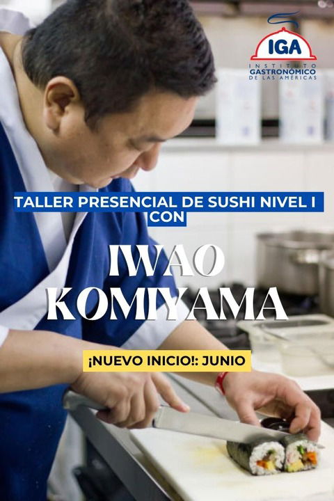 Sushi Nivel I por Iwao Komiyama en IGA LOMAS DE ZAMORA