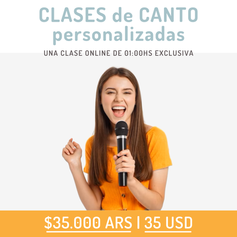 Clases de Canto Personalizadas