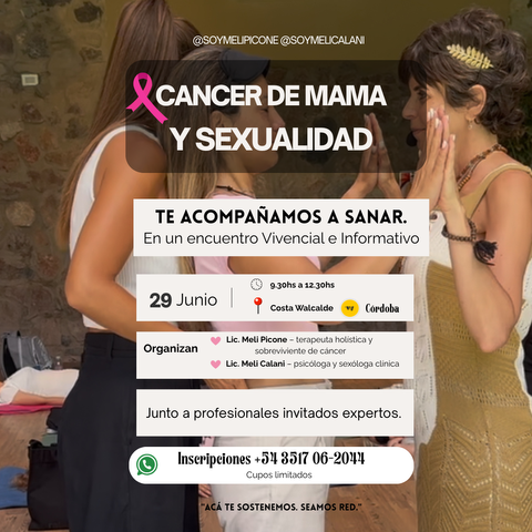Cancer de Mama y Sexología (Presencial Cordoba) 